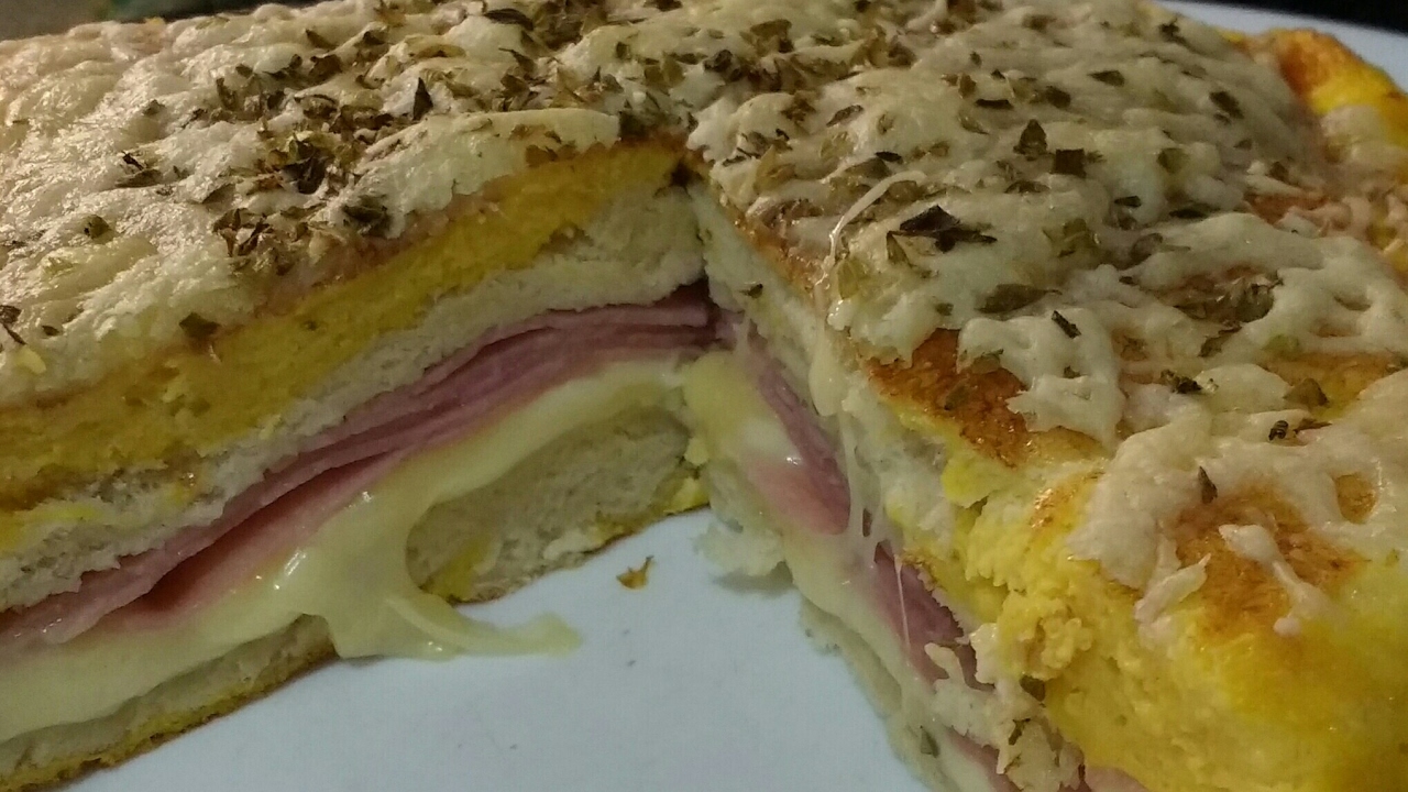 Sandwich gigante en olla GM - Saltando la dieta