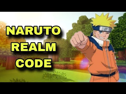 NARUTO REALM CODE IN BIO#naruto #minecraft #realm #fun #events