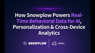 How Snowplow Powers Real-Time Behavioral Data for AI, Personalization & Cross-Device Analytics