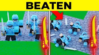 How I BEAT 5 Squad Matches By MYSELF (Roblox Bedwars)