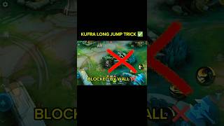 Kufra Long Jump Trick #mlbb #tutorial
