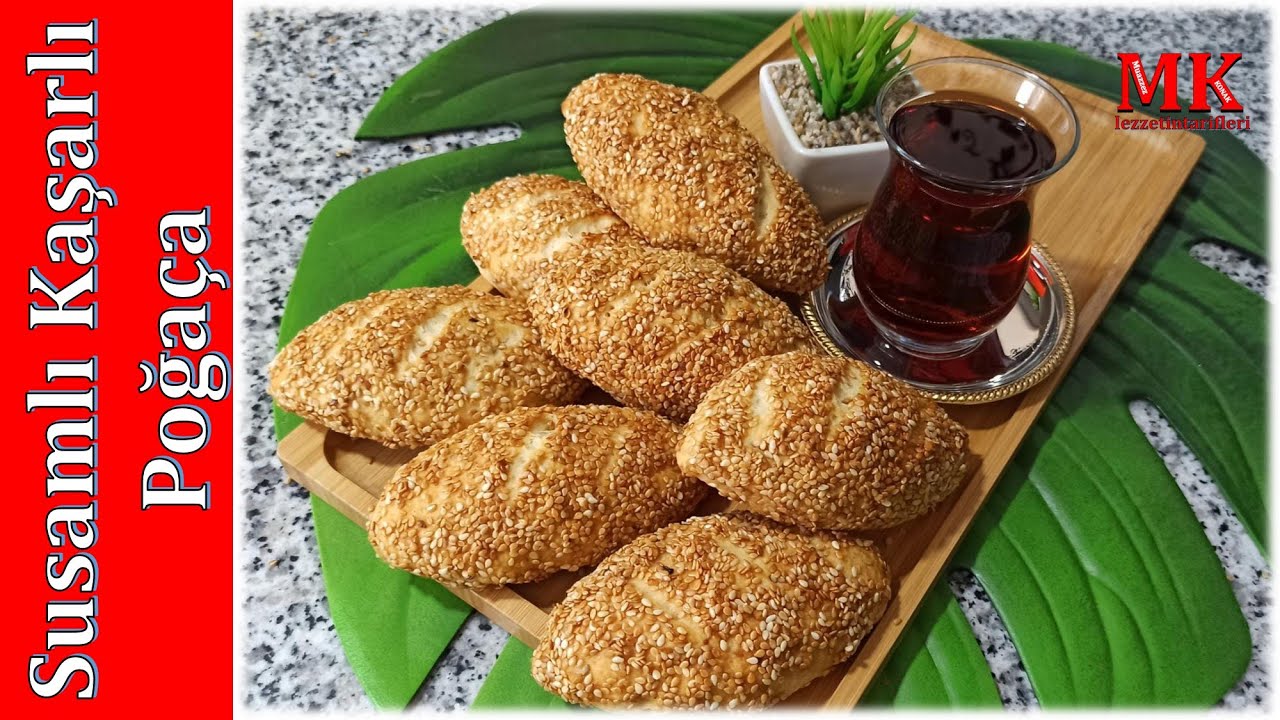 KAŞARLI SUSAMLI SİMİT POĞAÇA