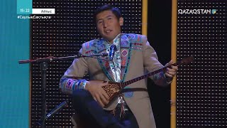 видео: «АБАЙ ТАҒЫЛЫМЫ - ТӘУЕЛСІЗДІКТІҢ ТІРЕГІ». «АЛТЫН ДОМБЫРА» Республикалық ақындар айтысы. 3-бөлім картинка: «АБАЙ ТАҒЫЛЫМЫ - ТӘУЕЛСІЗДІКТІҢ ТІРЕГІ». «АЛТЫН ДОМБЫРА» Республикалық ақындар айтысы. 3-бөлім