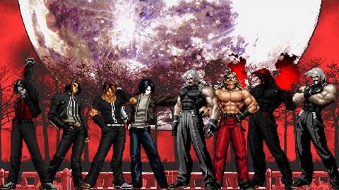 Hyper Kyo Team VS. Hyper Rugal Team [KOF MUGEN]