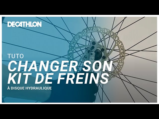 TUTO - Comment remplacer un kit de frein à disque hydraulique sur son vélo  ? 🚲 I Decathlon 