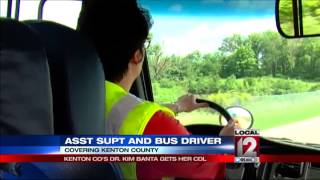 Kenton County's Asst. Superintendent can drive the bus!
