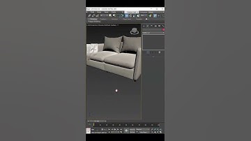 Skill no 52 converting armchair to sofa using symmetry tool in 3dsmax