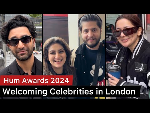 Celebrities arriving in