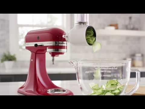 How to use KitchenAid stand mixer attachments