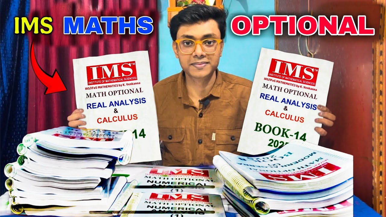 IMS Maths Optional Notes 2026-2027 || Mathematics Optional Notes || 