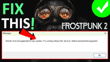 #frostpunk2 | Fix Frostpunk 2 DirectX 12 Is Not Supported On Your System On PC