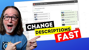 Change Your YouTube Video Descriptions FAST [TubeBuddy Tutorial]