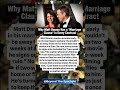 Why Matt Damon Has a "Marriage Clause" in Every Contract.Luciana #stories #celebrity #hollywood
