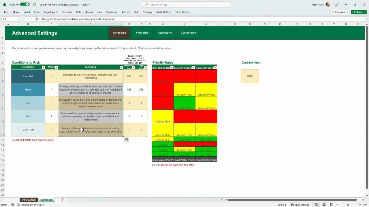 Advanced settings YouTube