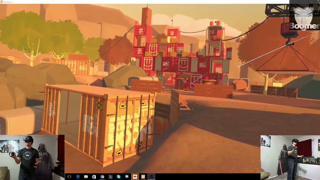 Oculus Rift Rec Room Paintball & Dead and Buried! Oculus CV1 w