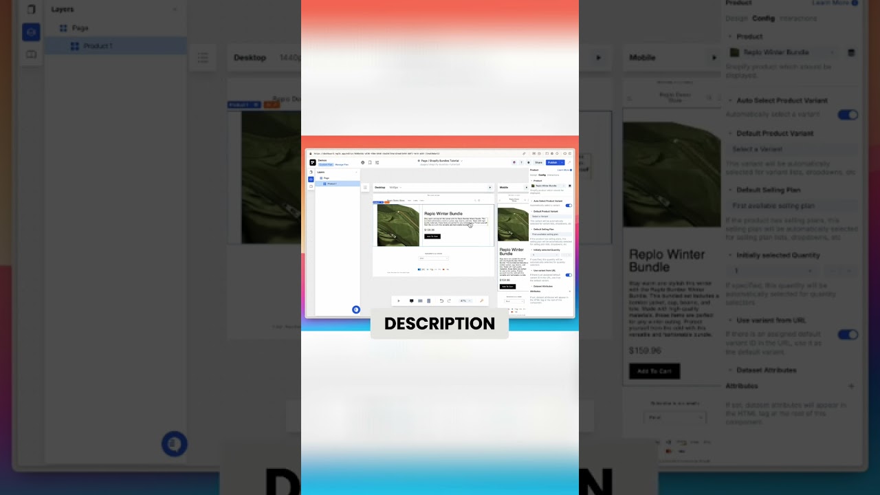 Shopify Product Page Magic: Design & Link with Automatic Updates! 