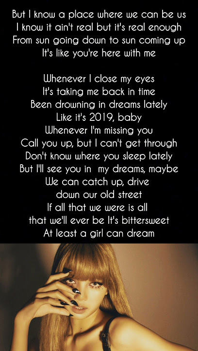LISA DREAM Lyrics #lalisa #blackpink #shorts