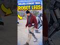 College Student Tries Robot Legs
