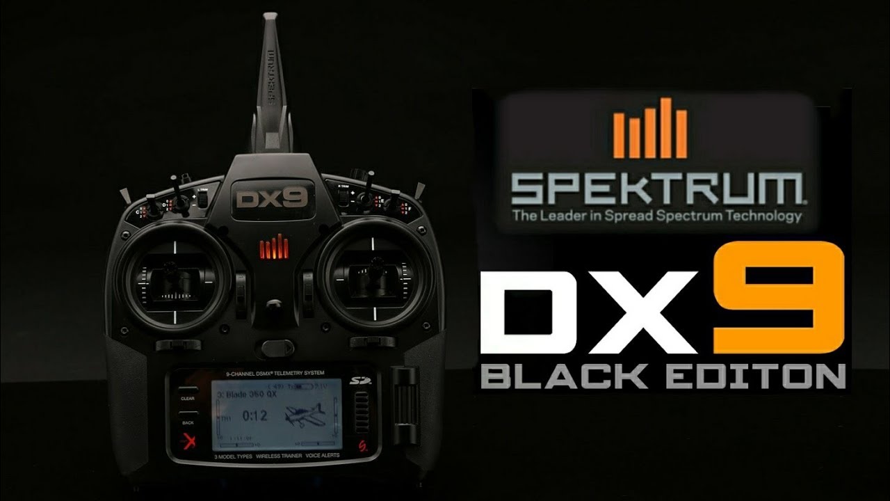 Spektrum Kardanring Stock Enden DX9 Black Edition #SPMA4006