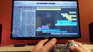Ps3 joystick controller + Logic pro x