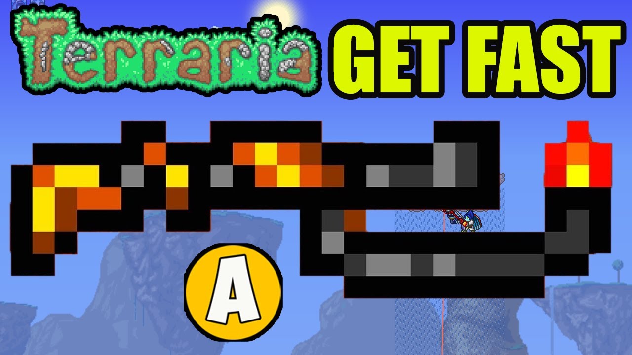 Terraria how to get Flamethrower (EASY) (2024) Terraria how to make