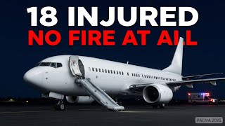 No Fire — 18 Injured Anyway | Ryanair RK3446 Palma Evacuation No Fire — 18 Injured Anyway | Ryanair RK3446 Palma Evacuation