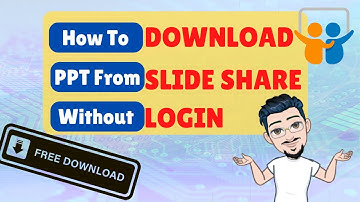 Download PPT From SlideShare Without Login Or Signup | How to Download PPT From SlideShare For Free🔥
