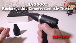 Hagoogi Rechargeable Compressed Air Duster - No More Canned Air