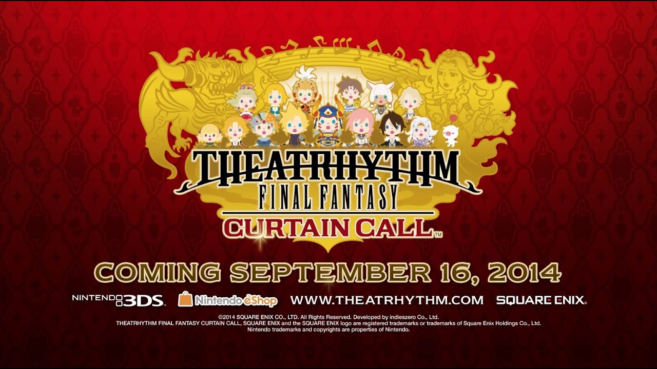 THEATRHYTHM FINAL FANTASY CURTAIN CALL - E3 Trailer - YouTube