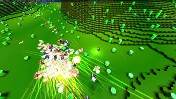 [TerrainEngine] : Hexagonal Voxels Unity3D (Game TEST) V12 Demo