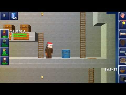 The Blockheads - How to use a portal chest between worlds.