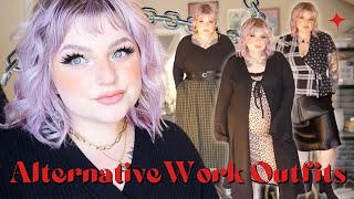 Edgy Alternative Work Outfit Ideas for Winter | 90