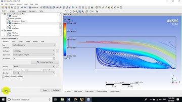 Laminar backstep Ansys Fluent Results Step No#5