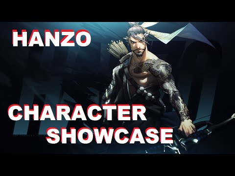 Overwatch : Hanzo Showcase  ALL Unlockables. [Epic Settings. 1080p 60 FPS]