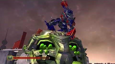 Transformers: Revenge of the Fallen PS2/WII U - All boss fights