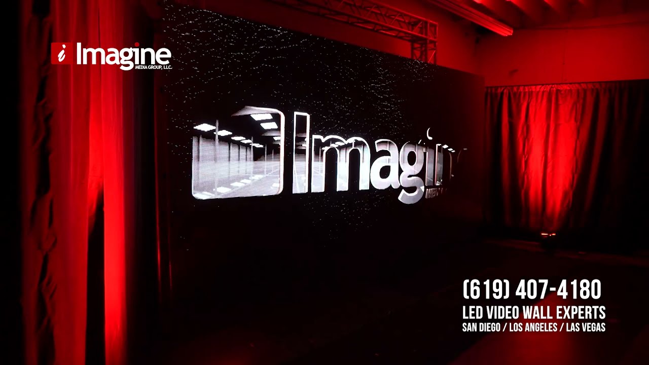 Imagine Media Group - San Diego LED Video Wall Rental Company. See our low rates on LED Walls!