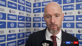 Erik Ten Hag Interview | Brighton 0-2 Manchester United