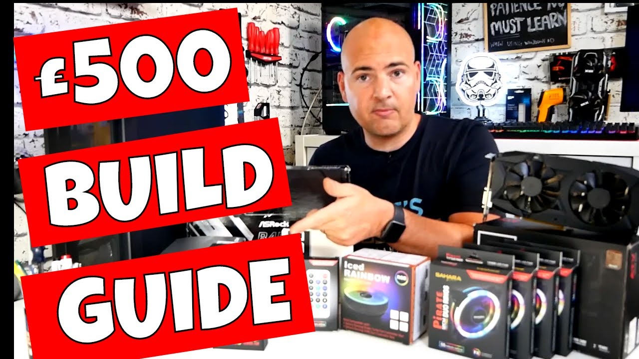 1080p Gaming PC Build Under 500 Best Bang For The Buck YouTube