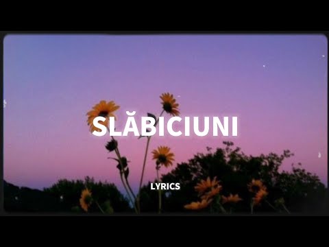 Dj Project Feat Andia - Slăbiciuni Versuri