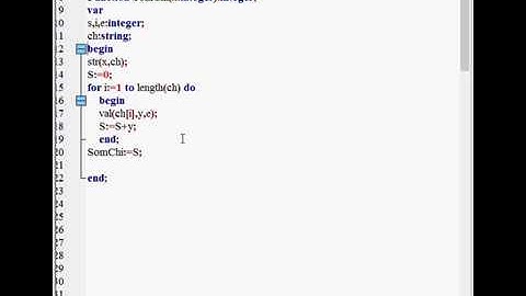 Module Somme des chiffres