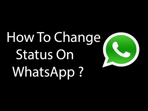 Video: How To Change The Status In The Agent