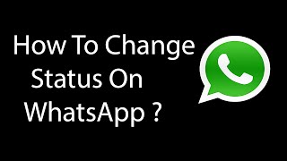 How To Change Status On WhatsApp -2016 ? screenshot 2