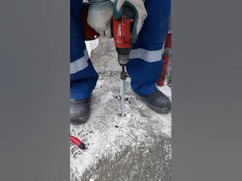 Анкерные шпильки Hilti с химической капсулой - YouTube