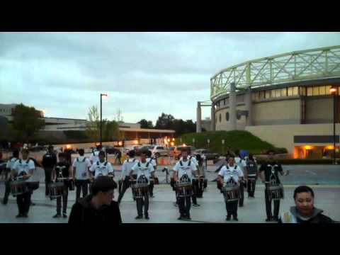 Pulse Percussion 2011 in the lot @ CSUSB