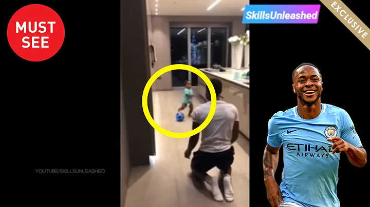 Sterling one-year-old son's incredible football ability 😍