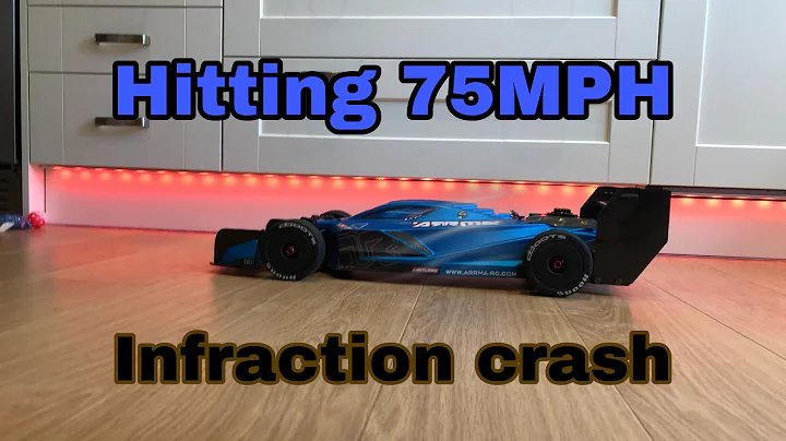 Arrma Infraction Crash !!!! and Limitless Speed runs @75 MPH