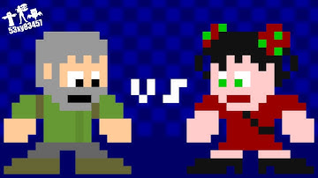 Joel vs Corona-chan - Project Pixkill