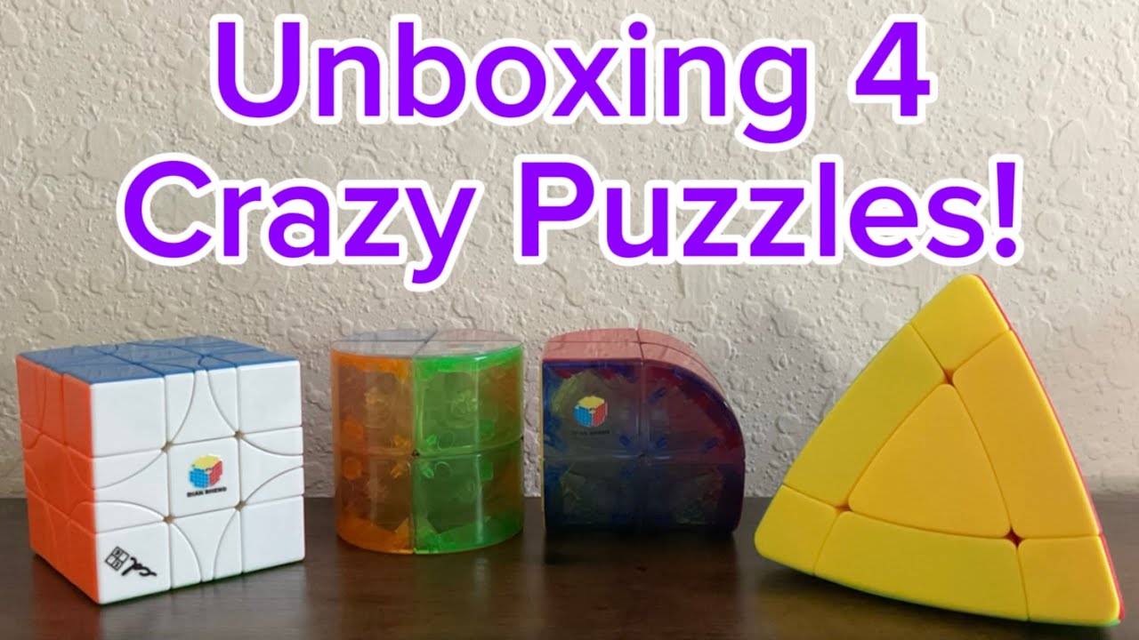 Unboxing 4 Insane Non-WCA Puzzles! #rubikscube