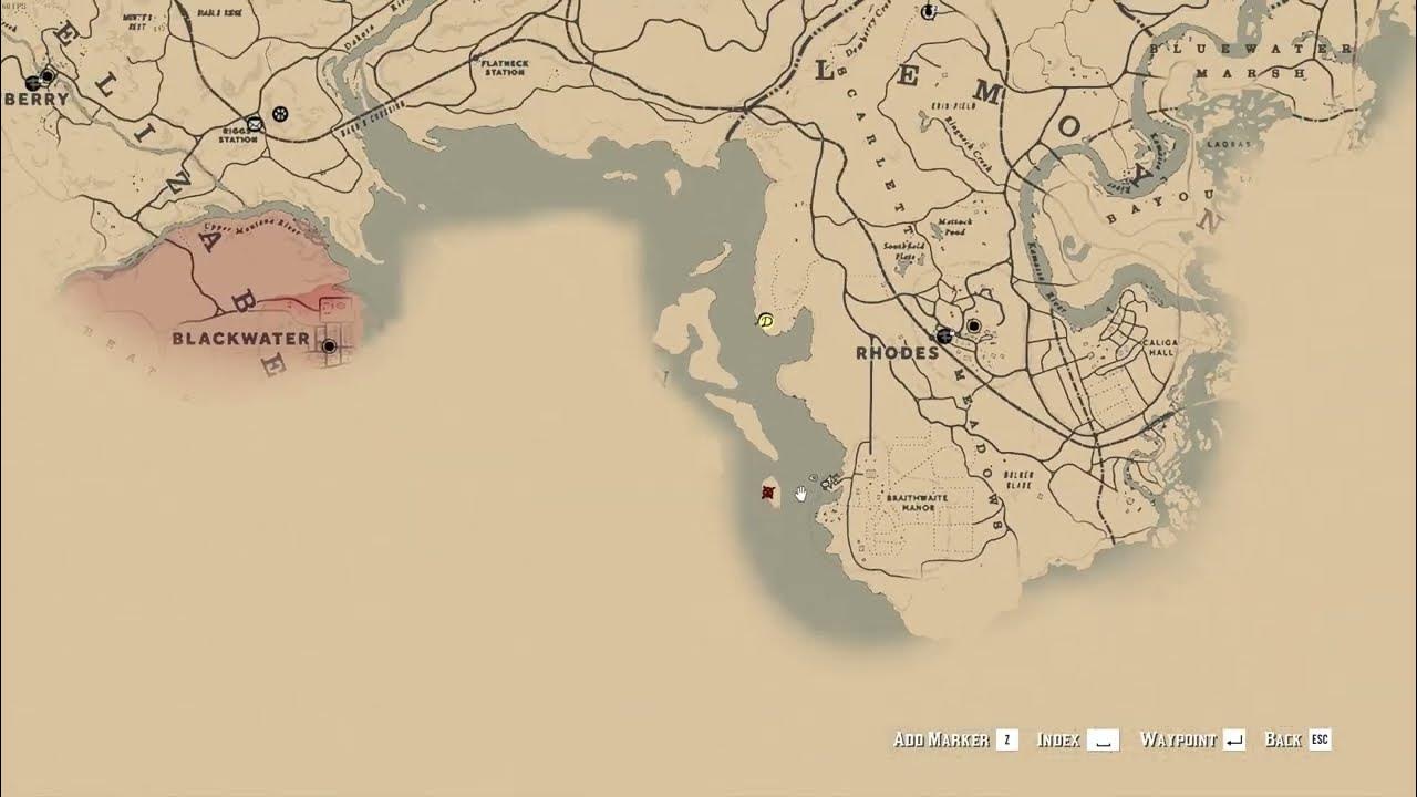 RDR2 For this rare loot, you can only get to this place by boat YouTube