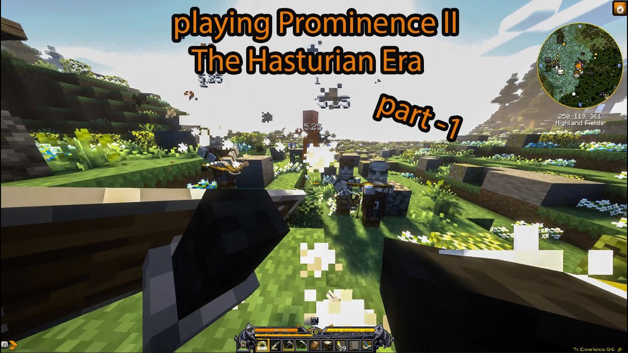 Playing Prominence - 2 minecraft modpack (PART- 1 ) - YouTube